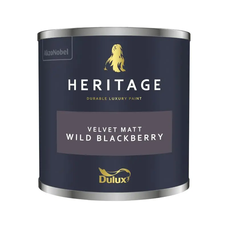 Dulux Heritage Matt Emulsion - Wild Blackberry 4
