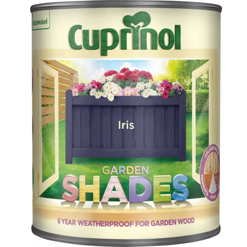 Cuprinol Garden Shades Wood Paint - Iris 1