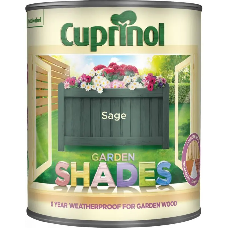 Cuprinol Garden Shades Wood Paint - Sage 1