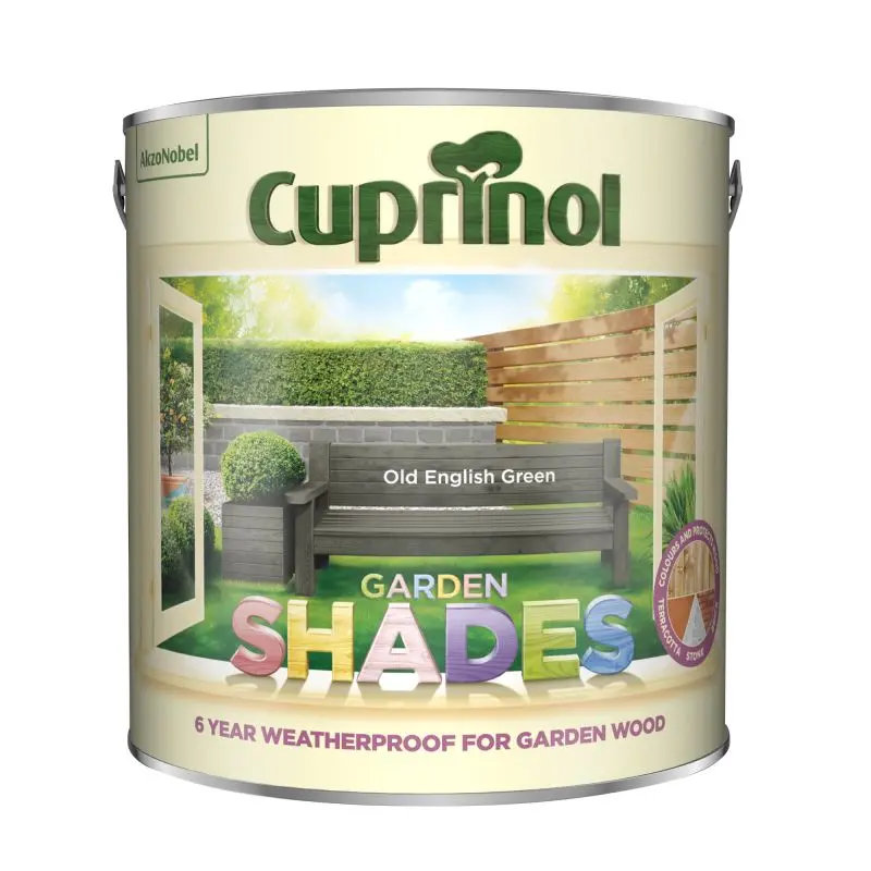 Cuprinol Garden Shades Wood Paint - Old English Green 1