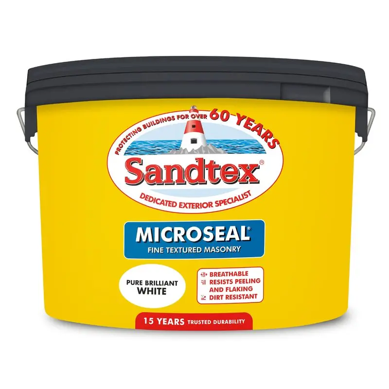 Sandtex Microseal Fine Textured Masonry Paint 1