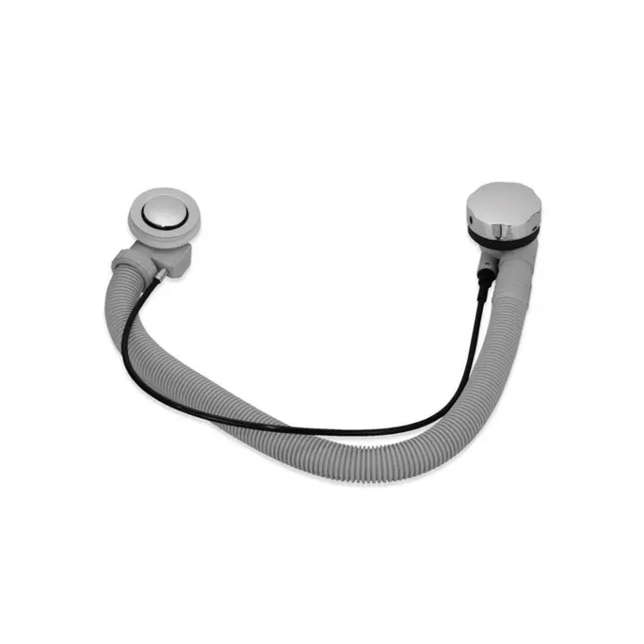 Jaquar Drain Pipe Jwa-Chr-Drnpipe70 With Over Flow System 70 - 80 Mm For Jaquar Whirlpool 1500X750, 1700X750, 1800X800 & 1900 X900 Mm 1