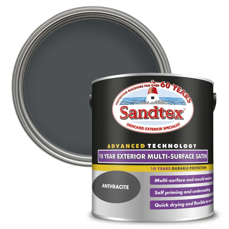 Sandtex 10 Year Exterior Multi-Surface Satin Paint 13
