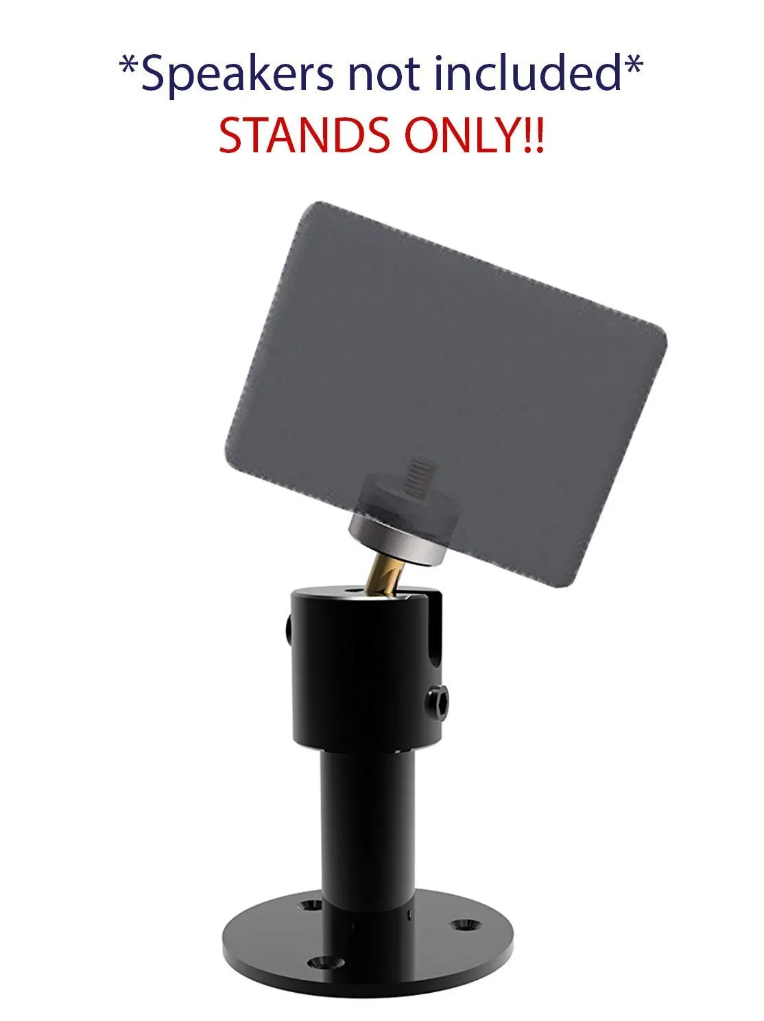 Zipp Satellite Wall/Ceiling Mounting Stand Kit Brackets For Speakers 1