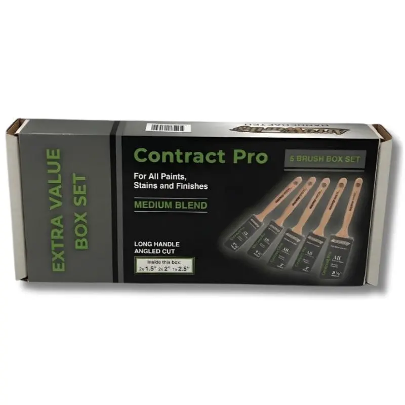 Arroworthy Contractor Pro Brush Box Set - 5 Pack 1