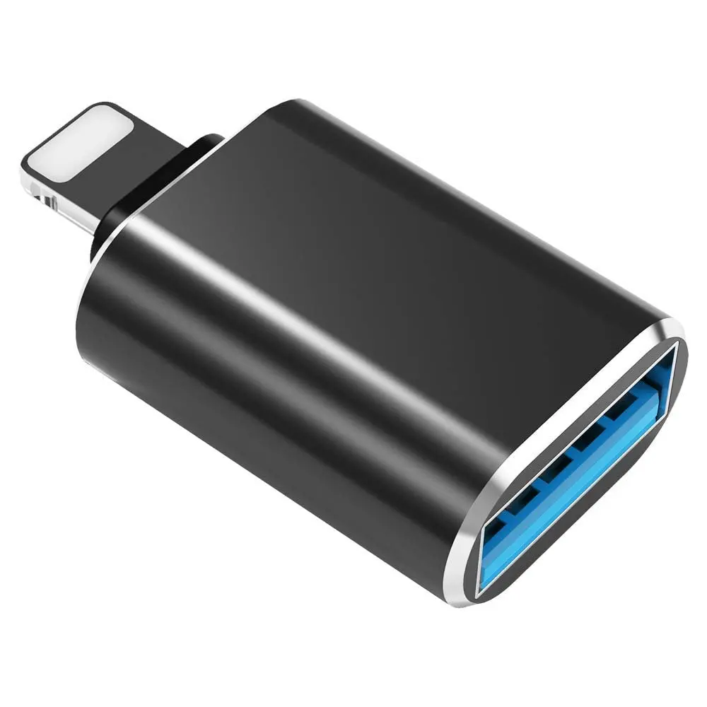 Usb Otg For Iphone/Ipad, Compatible With Ios 13 And Later, Usb Female Support Connect Usb Flash Drive 1