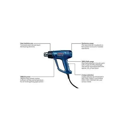 Bosch Ghg 180 1800 Watts Heat Gun 1