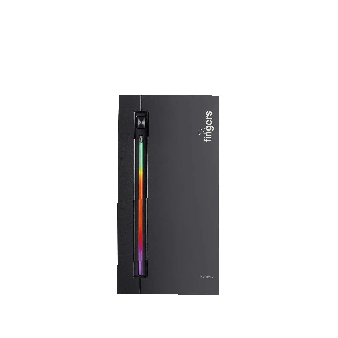 Finger's Rgb-Flow India's First Micro Atx Pc C2 Fashion Computer Case Cabinet With Argb Leds 1