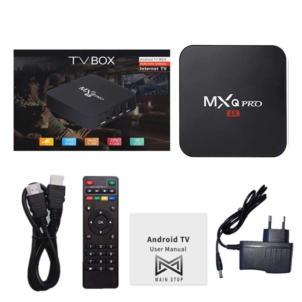 4K Android 10.0 Tv Box With 2Gb Ram/16Gb Rom 64Bit Quad Core Processor… 1