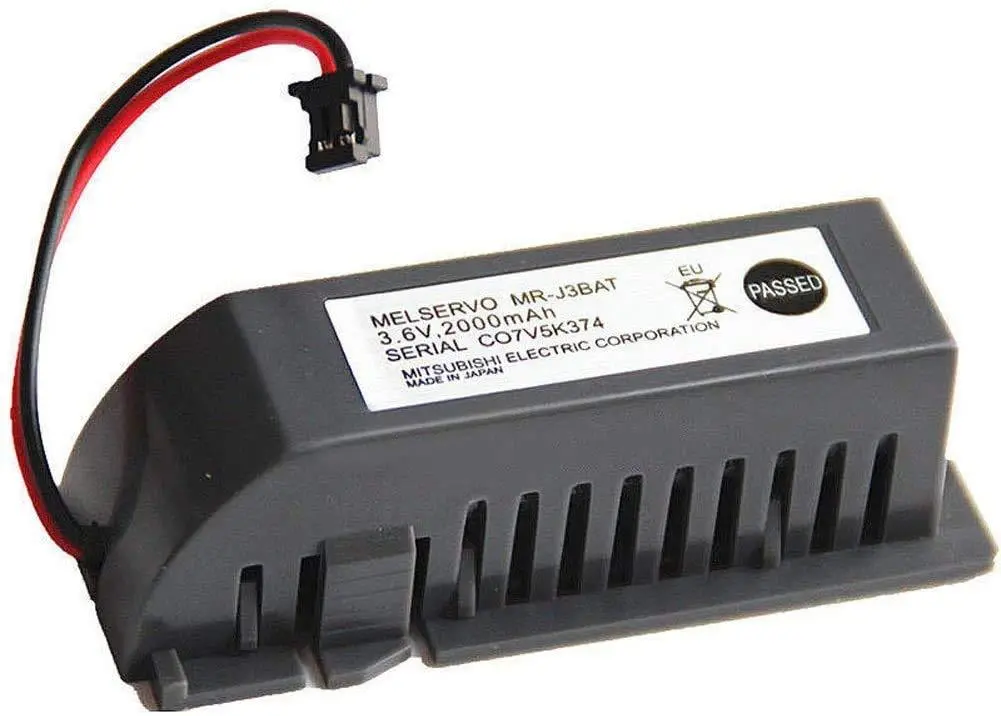 Nat Mr-J3bat Plc Battery 3.6V 2000Mah Replacement Battery For Mitsubishi Er6vc119a/B Melservo Mr70 (2) 1