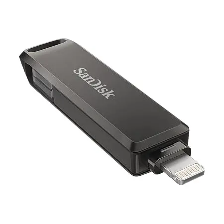 Sandisk 64 Gb Ixpand Usb 3.0 Flash Drive Luxe For Iphone, Ipad Pro, Mac Devices, Type-C Android Phone & Other Devices (Sdix70n-064G-Gn6nn) 1