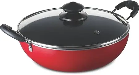 Bajaj Induction Kadhai With Glass Lid 240Mm 1