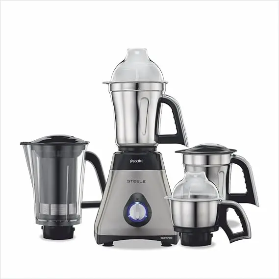 Preethi Steele Supreme Mg 208 750W 4 Jars Mixer Grinder 1