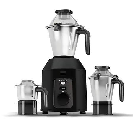 Havells Hexo 1000W 3 Jar Mixer Grinder 1