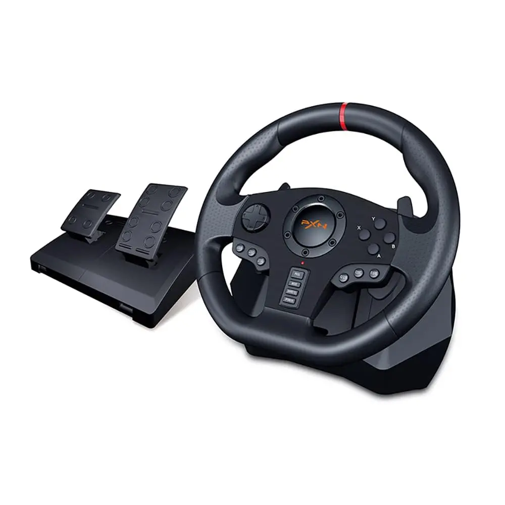 Pxn V900 Pc Racing Wheel, Universal Usb Car Sim 270/900 Degree Race Steering Wheel With Pedals For Ps3, Ps4, Xbox, One, Nintendo Switch 1