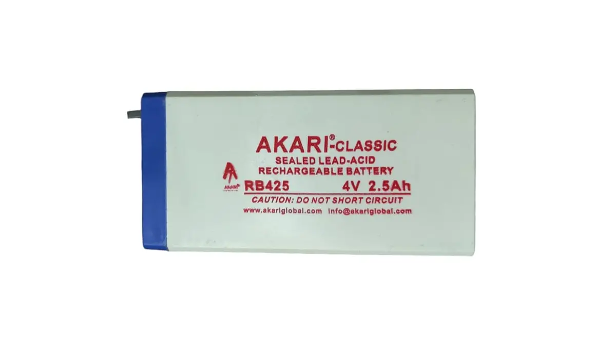 Akari Plus 4V Sealed Lead Acid Rechargeable Battery For Mosquito Bat / Toys 6