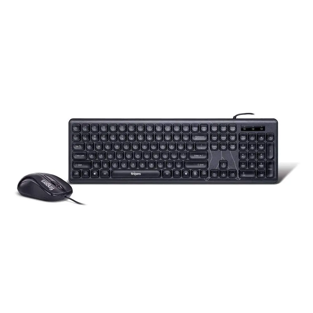 Finger's Velvet Combo C4 Slim Keyboard And Mouse 1