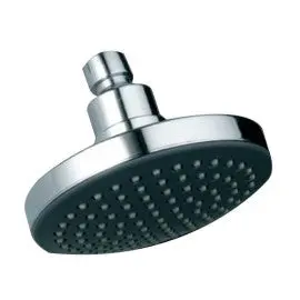 Essco Overhead Shower 125 Mm Dia Round Shape Single Flow With Rubit Cleaning System  Eos-Chr-542A 1