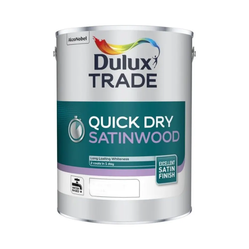 Dulux Trade Quick Dry Satinwood Paint - Colour Match 1