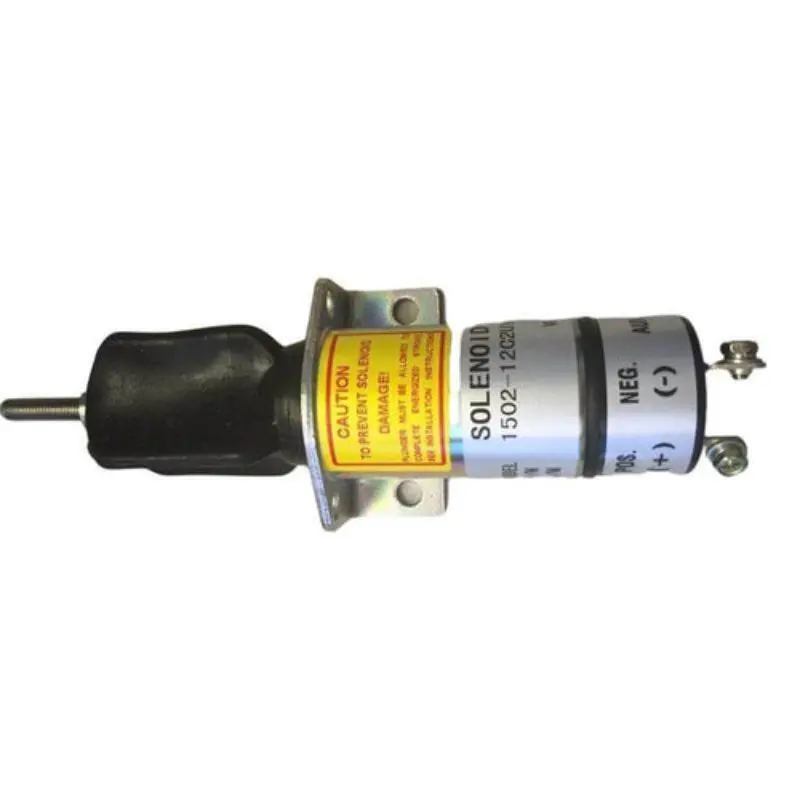 12V 3740028 1502-12C2u1b1s1 Throttle Choke Solenoid With 2 Terminals Fits For Jlg Lift Kubota Df750 1