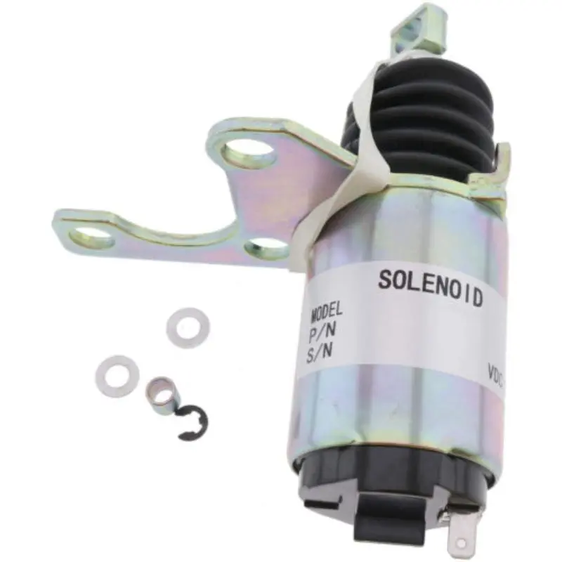 24V Me736957 Fuel Flameout Solenoid Valve Fits For Mitsubishi Fuso 1