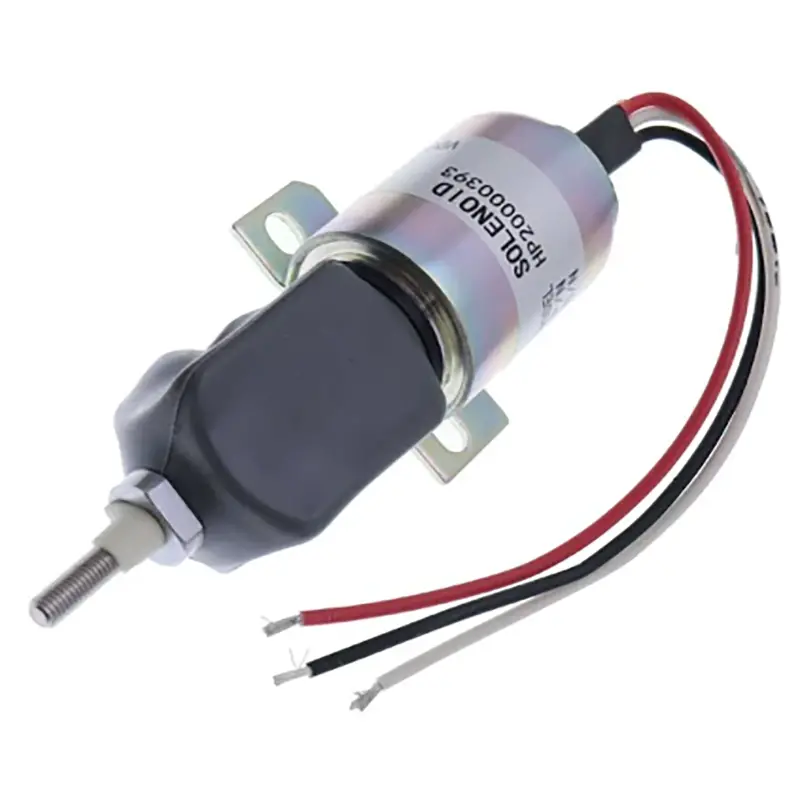 New 12V 1700-1518 1753Es-12E2ulb1s1 Diesel Shut Down Stop Solenoid For Woodward Diesel Engine Spare Part 1