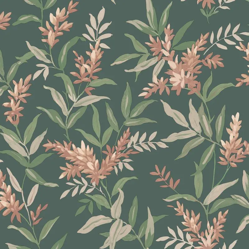 Olivia Floral Wallpaper 1
