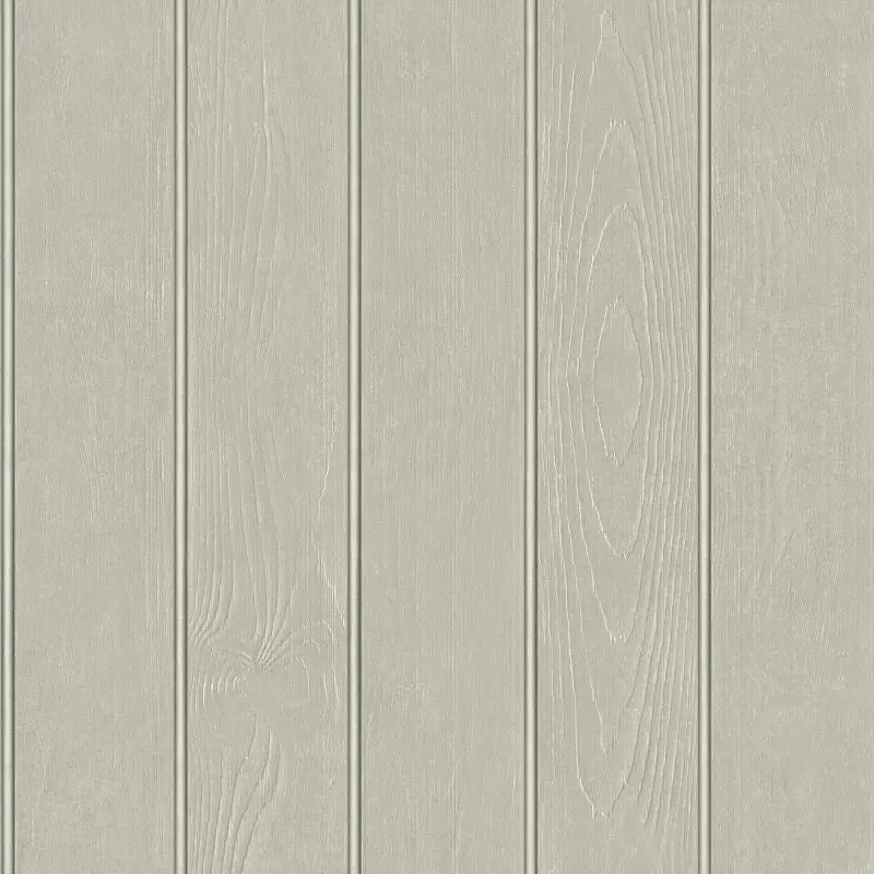 Olivia Beaded Wood Wallpaper Grey Sample 1