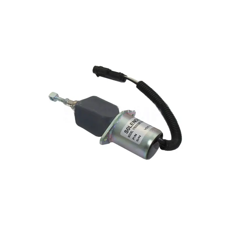 12V Stop Solenoid Valve 3930235 Sa-4348-12 For Cummins Engine 6C 8.3 1