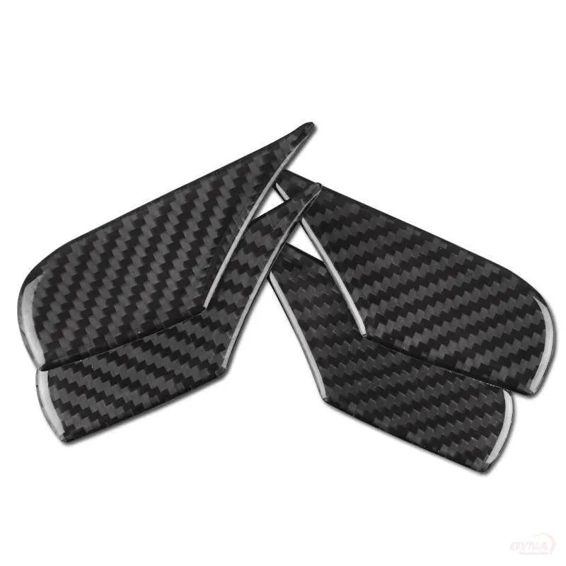 Dynacarbon™️ Carbon Fiber 4Pcs Inner Door Handle Trim Overlay For Bmw F15 X5 F16 X6 2