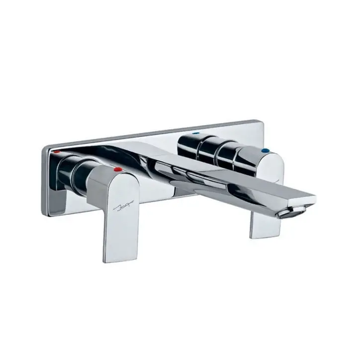 Jaquar Lyric Built In Two In Wall Stop Valves Lyr-Chr-38433 With Basin Spout 1