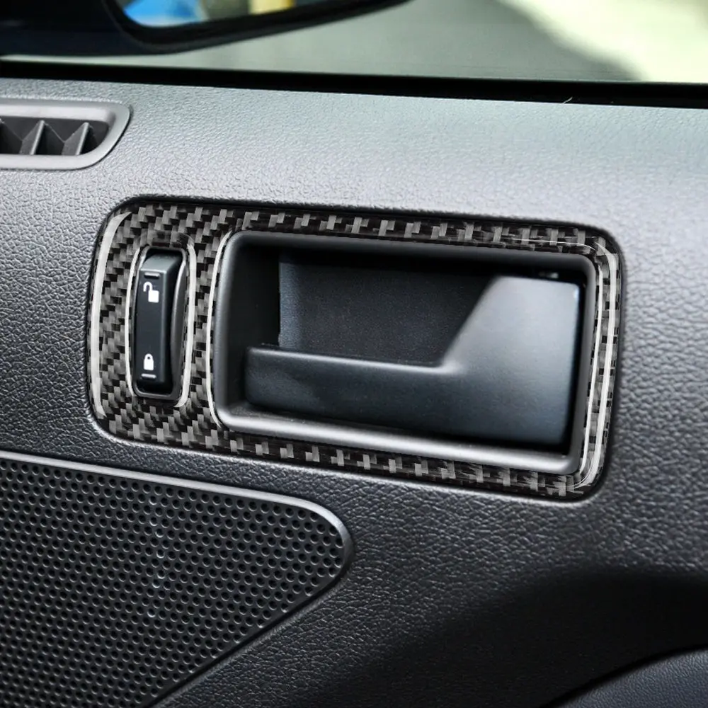 Dynacarbon™️ 2 Pcs Door Handle Trim For Ford Mustang 2005-2009 1