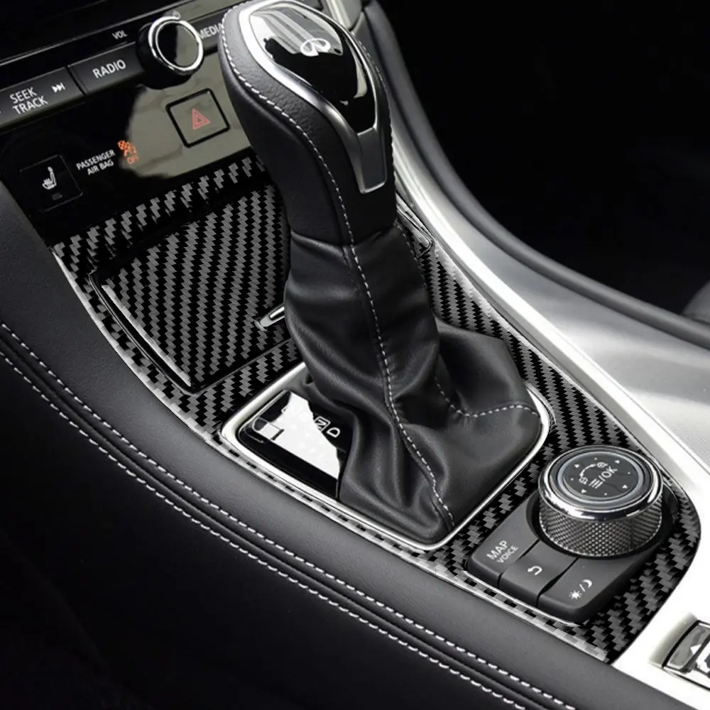 Dynacarbon™ Gear Panel Trim For Infiniti Q50/Q60 2013-2022 1