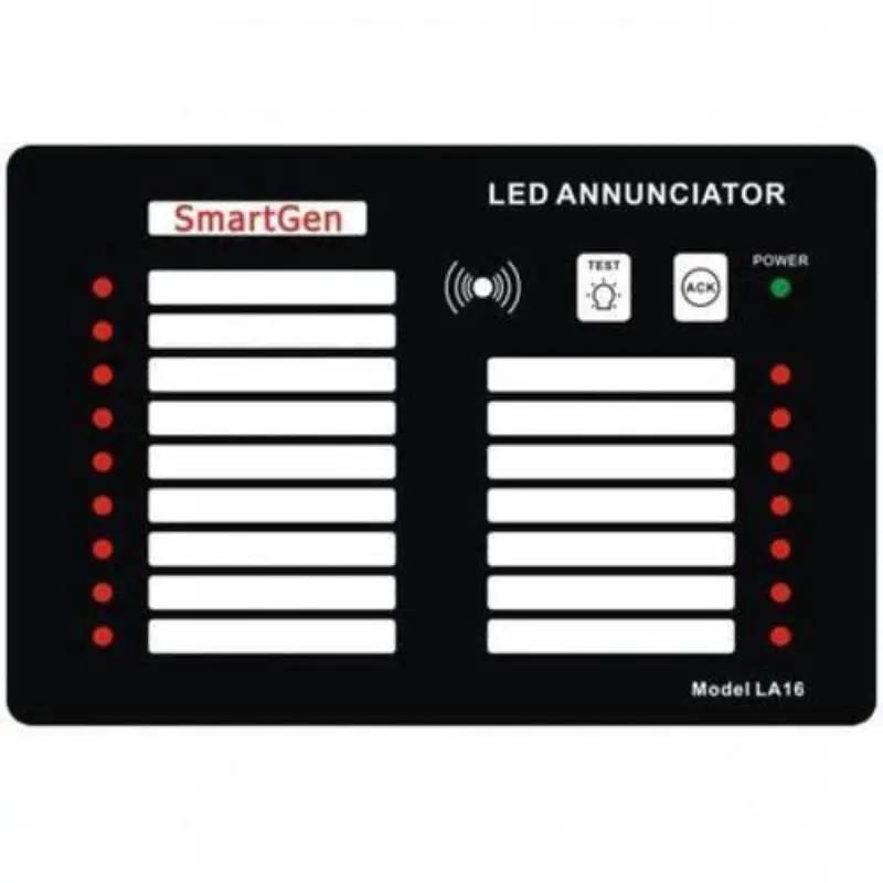 La16 Marine Engine Controller With 16 Programmble Lamps Ccs For Smartgen 1