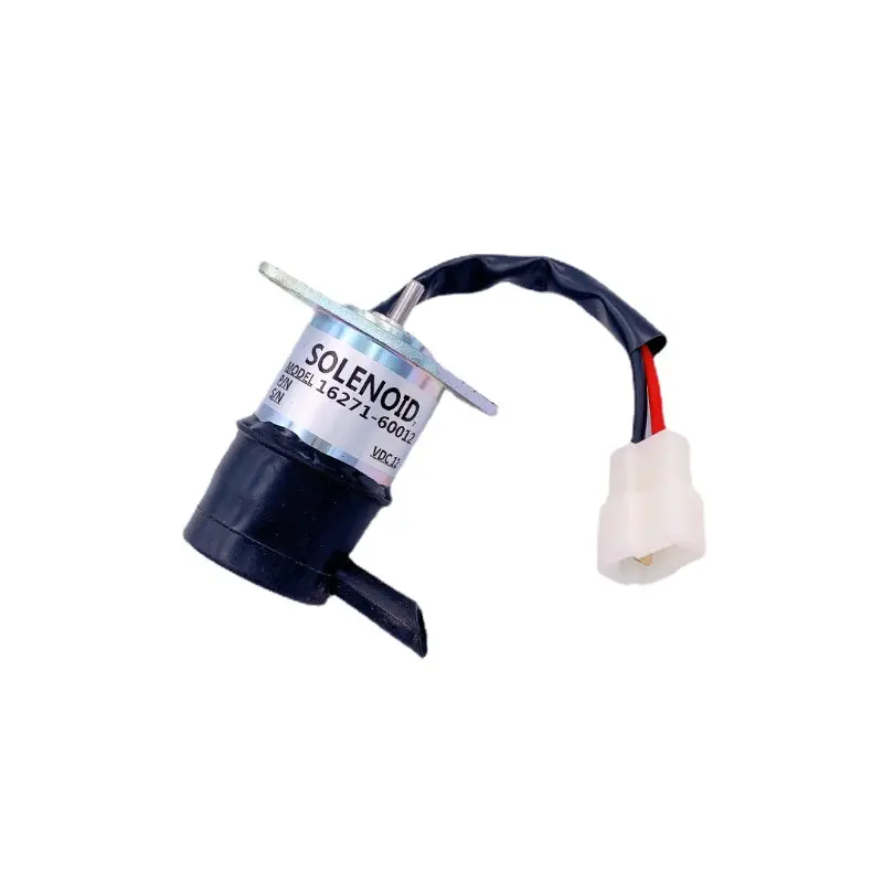 Diselmart 12V 052600-4151 16271-60012 Fuel Shutdown Solenoid Fits For Kubota Denso Kx41h Bx2200d Bx23d 1