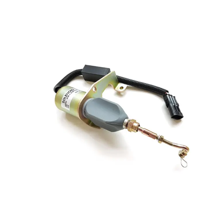 Diselmart 24V 5295567 4942879 D59-002-01A Fuel Shut Off Solenoid Fits For Cummins Heavy Equipment 1