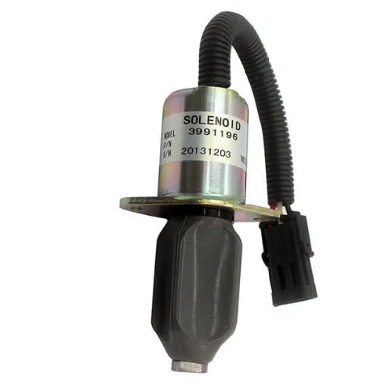 24V 3991196 Diesel Stop Solenoid Fits For Cummins Engine 1