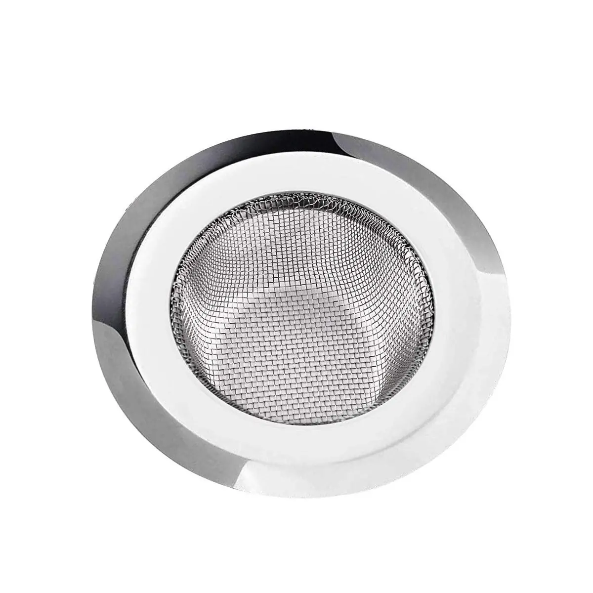 Dealsplant Stainless Steel Sink Strainer Drainer Basin Basket, Heavy Duty Wash Basin Drain Filter Stopper Sink Jali From Kitchen, Bathroom 1