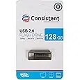 Consistent 128 Gb Pen Drive Usb 2.0 Flash Drive (Grey) 5Year Warranty (Ctp100128) 1