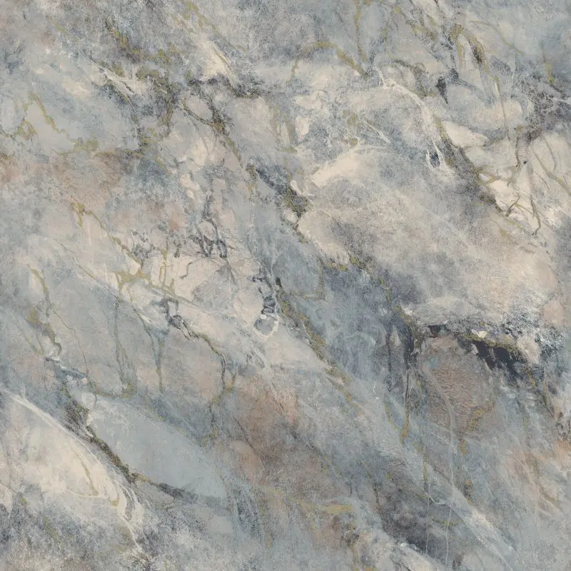 Luxury Marble Effect Wallpaper Blue Sample 1