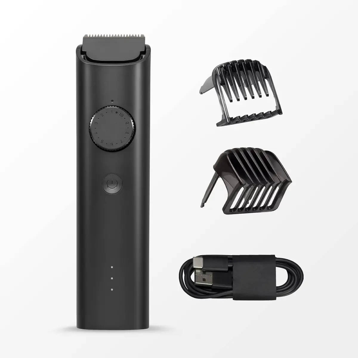 Mi Xiaomi Beard Trimmer 2C With High Precision Trimming | 2 Beard Comb  Usb Type-C Fast Charging 0.5Mm Precision 40 Length Settings 90 Min Run Time, Black 1