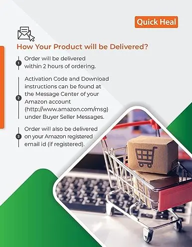 Quick Heal | Total Security | 1 User | 1 Year | Email Delivery In 2 Hours - No Cd 1