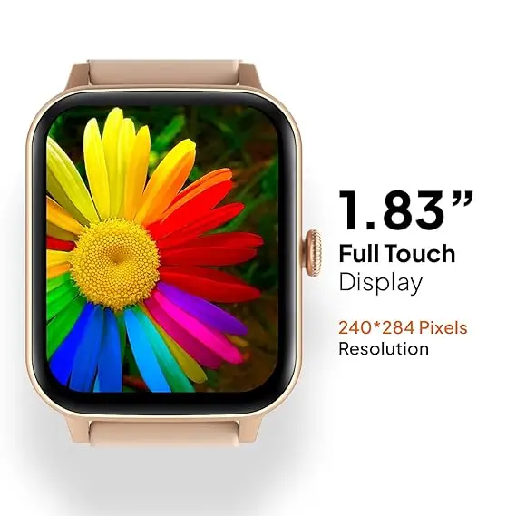 Fire-Boltt Falcon 1.83" Bluetooth Calling Smartwatch, 100+ Sports Modes, Built In Mic & Speaker, Ip67 Rating Water Resistant 2