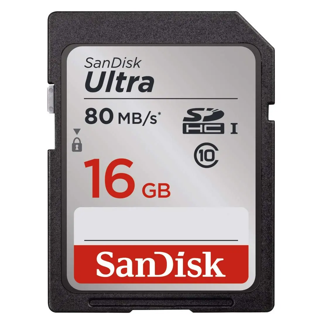 Sandisk Ultra Class 10 Uhs-I 16Gb Sdhc ,Memory Card (80 Mb/S) 1