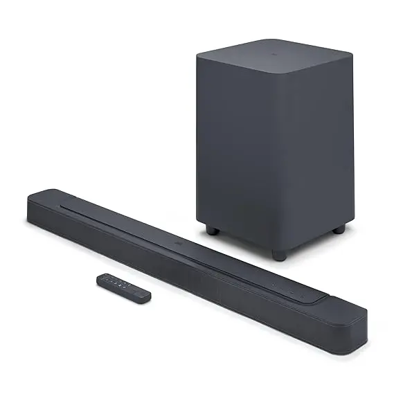 Jbl Bar 800 Pro, 7.1 (5.1.2) Channel Truly Wireless Soundbar With True Dolby Atmos® 3D Surround Sound, 10” Down-Firing Wireless Subwoofer, Purevoice, Hdmi Earc, Bluetooth, Wi-Fi & Optical Input (720W) 1