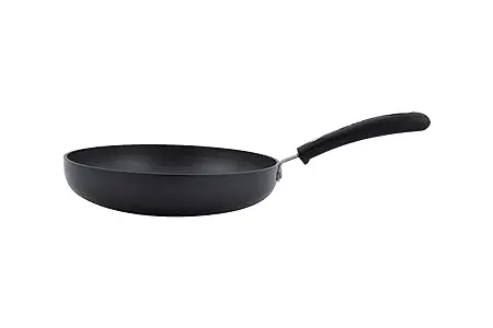 Bajaj Hard Anodised Aluminium Frying Pan, 240Mm, Black 1