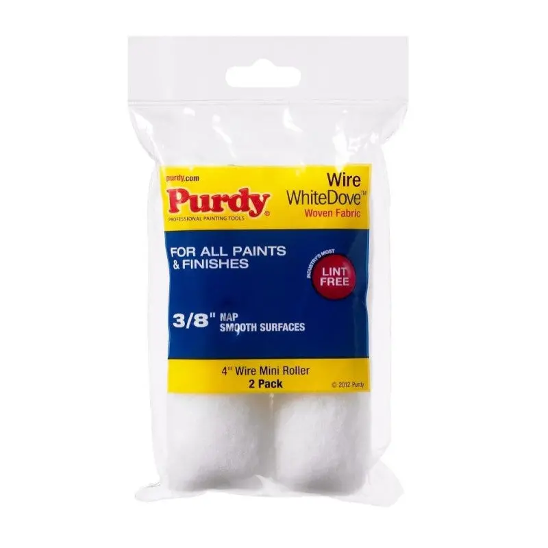Purdy White Dove 4" Roller Sleeves Twin Pack 1