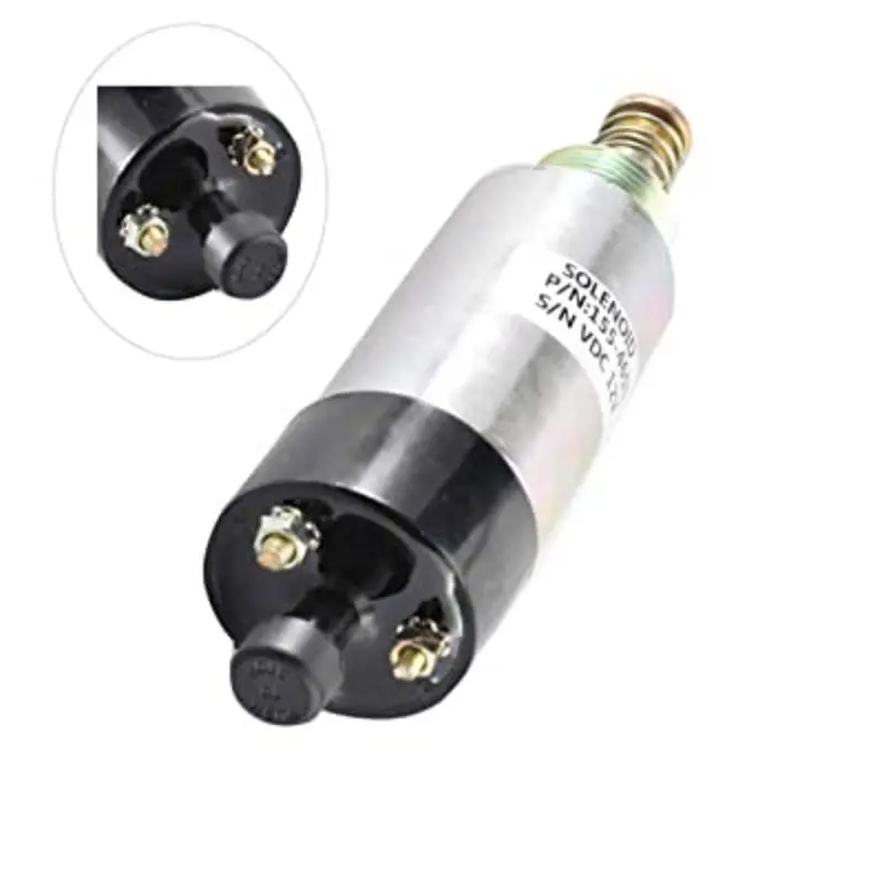 24V 1554652 Fuel Stop Solenoid Fits For Caterpillar 320B 322C M318 M320 M325b 1