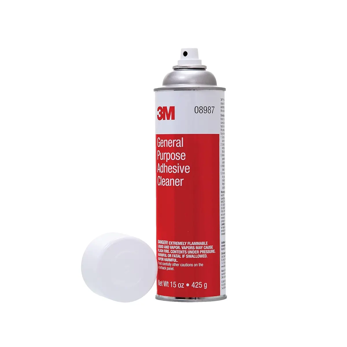 3M General Purpose Adhesive Cleaner (425 G, Clear) | Removes Sticky Residue From Glue, Stickers And Tapes | Safe On Paint 1