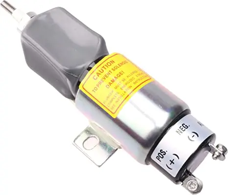 12V 1700-2501 1700-2564 1751-12E2u1b1s1 Fuel Stop Solenoid Valve Fits For Woodward 1700 Series 1